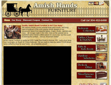 Tablet Screenshot of amishhands.com